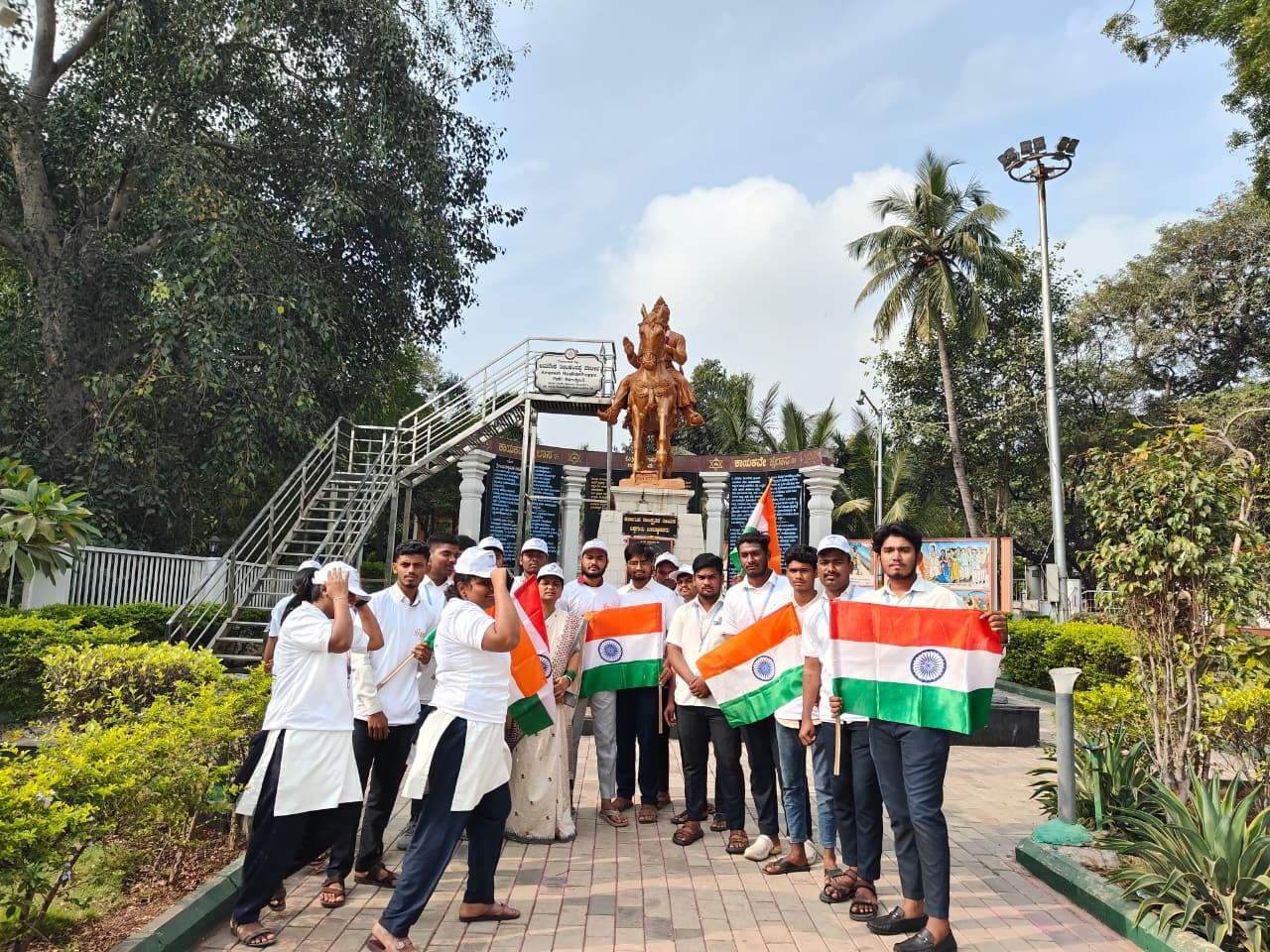 Ekata Jata conducted by NSS unit                                                                                                                                                                                                                                                                                                                                                                                